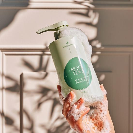 Choose 1 of 2  MOO100 Bamboo Mint Shampoos (500ml / 1500ml)