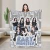 Kpop Babymonsters Group Blankets Flannel Textile Decor  Breathable Lightweight Throw Blankets for Home Office Bedspread