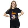 Snow White And The Seven Dwarfs Womens/Ladies Evil Queen Head Cotton Boyfriend T-Shirt