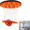Hanging Indoor Ceiling Basketball Hoop Mini Basketball Goal with Soft Ball for Bedroom Office, Stress-Relieving Game for Adults