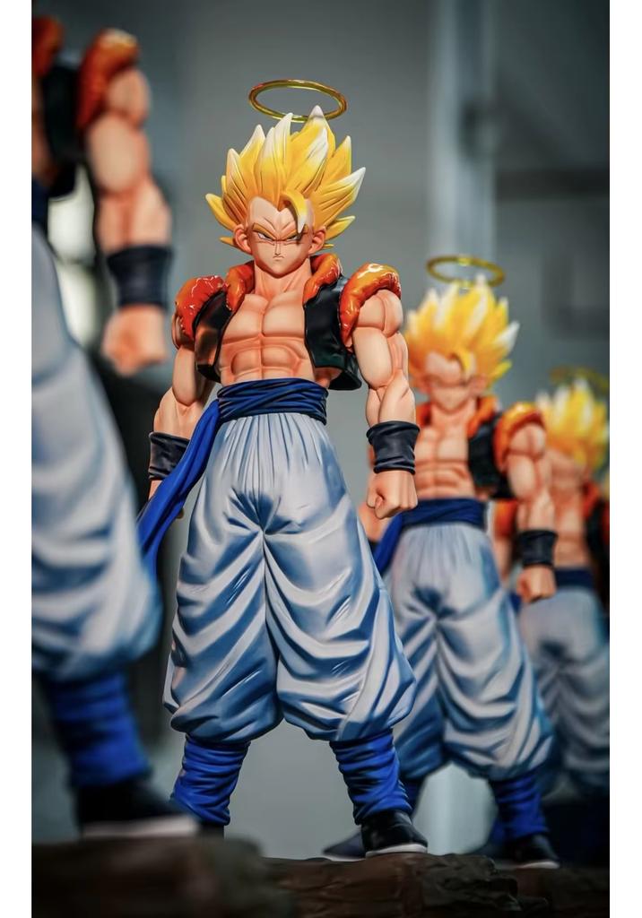 Jt Toys Gogeta Vegetto 30Cm Figure Action Figures Dragon Ball Z Anime Model Collection Desk Decor Statue Model Decor Toys Gift