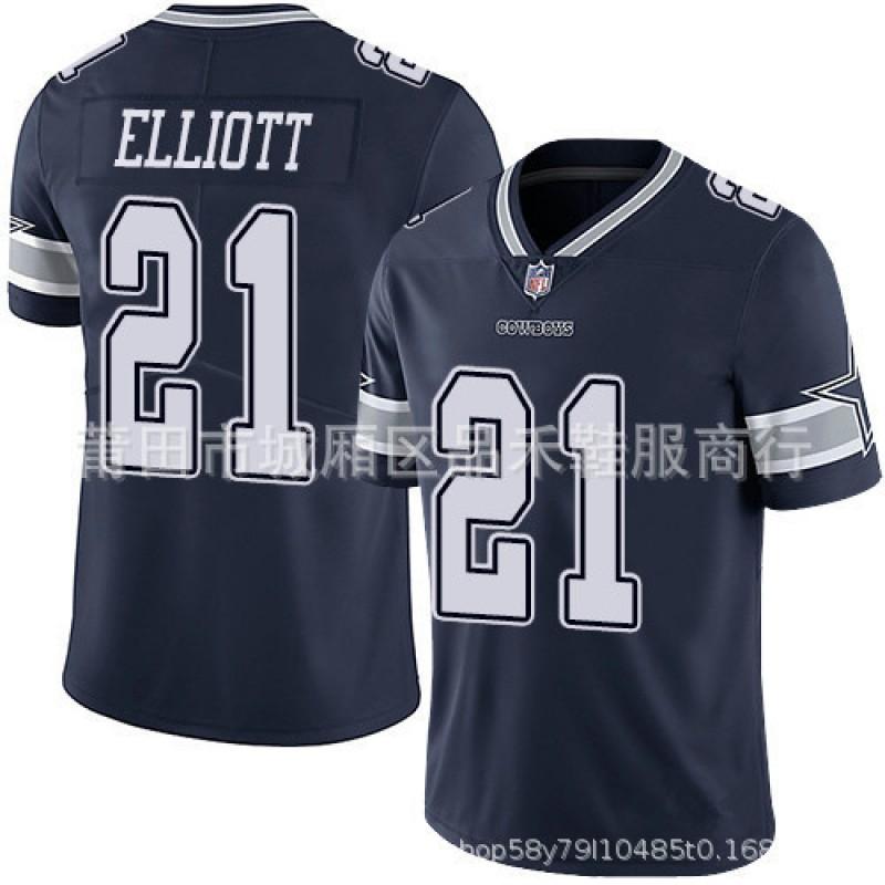 Dallas Cowboys NFL Football Jersey Men Women Kids Cotton Team Sport Uniform 15 Dak Prescott 21 Ezekiel Elliott