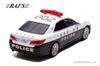 Toyota Crown Athlete 2020 года, полицейское управление префектуры Фукуока, мобильная полицейская машина полицейского управления Китакюсю, готовый продукт RAI'S 1/43 (GRS214)