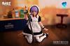 Doyusha Eastern Model ATK Girl Maid Outfit + Body Set, 1/12 Scale Plastic Model, Molded in Color