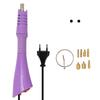 Hot Fix Applicator with 7 Tips Iron Rings Energy Saving Metal DIY Hot Fix Machine for Clothes Purple