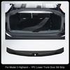 For Tesla Model 3 Highland 2024 Door Sill Strip Guard Mat Trunk Threshold Protector Side Anti-kick Pad Magic Hook Installation