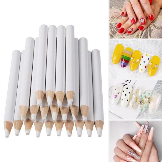 30шт горный хрусталь точечный инструмент многоразовые ногти легкий восковой карандаш ручка выбора дизайн ногтей DIY