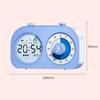 Цифровой будильник, будильник с обратным отсчетом, маленькие настольные часы для студентов, многофункциональный таймер, ЖК-электронный будильник