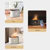 Flame Humidifier Essential Oil Diffuser Cool Mist Humidifiers for Bedroom 200 Ml Mini Air Small