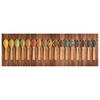 Kitchen Floor Mat Washable Spoon Design 45 X 150 Cm