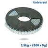 Ciężarki klejone do felg aluminiowych na rolce 500 x 5g (2,5kg)