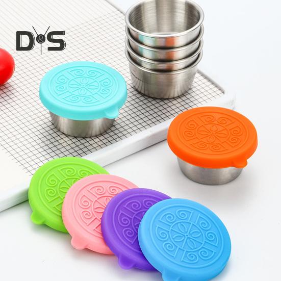 1 комплект, 40 мл, большая вместительная чашка для соуса, штабелируемая, практичная, для кемпинга, ужина, портативная чашка для соуса для салата