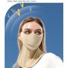 Ice Silk Face Cover Mask Anti-UV Half Face Cover New Sunscreen Face Mask  Women's