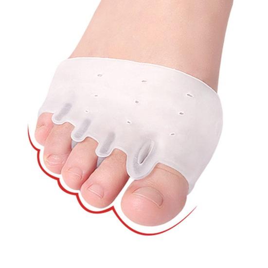 4 Pairs Silicone Toe Separators Easy To Clean Reusable Breathable Soft Toe Spacers Overlapping Toes Correctors