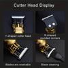 Professional Hair Clippers for Men - Cordless Rechargeable Zero Gapped T-Blade Hair Trimmer Electric Edgers Clippers