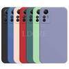 Для Xiaomi Redmi Note 12S Чехол Жидкий Силиконовый Чехол Redmi Note 12S Чехол TPU Fundas Защитный Чехол Redmi Note 12S Чехол