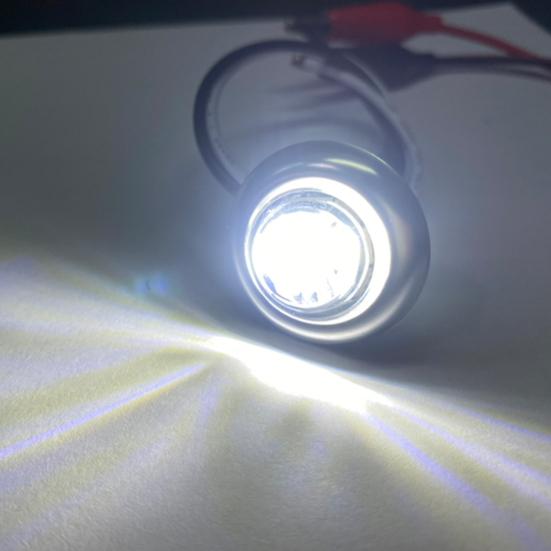 Кормовой фонарь, простой в установке, высокая яркость, водонепроницаемый светодиодный боковой габаритный фонарь 12 В для прицепа