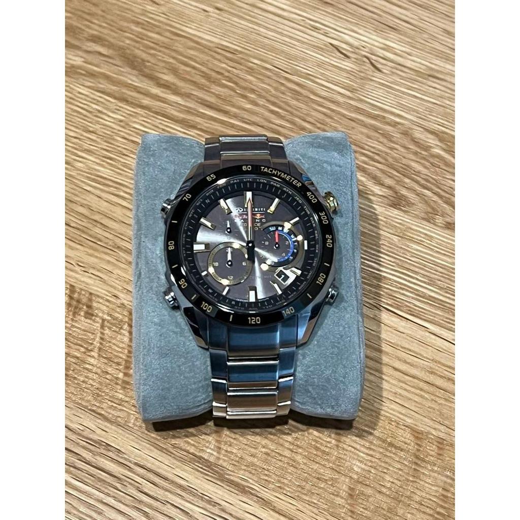 Б/у *Специальное снижение цены "Ограниченная модель" CASIO EQW-T620RB Часы Edifice Infinity Red Bull Лимитированная серия
