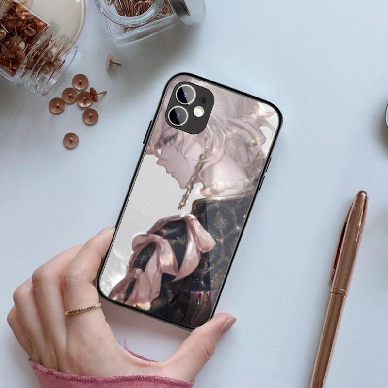 Чехол для телефона Broken Projectile для iPhone 14 13 12 11 XS X 8 7 6 Plus Mini Pro Max SE 2022 Black PC TPU Glass Phone Cover