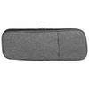 Oxford Cloth Crochet Storage Bag Gray Travel Organizer Bag Knitting Needle Case  For Crocheters