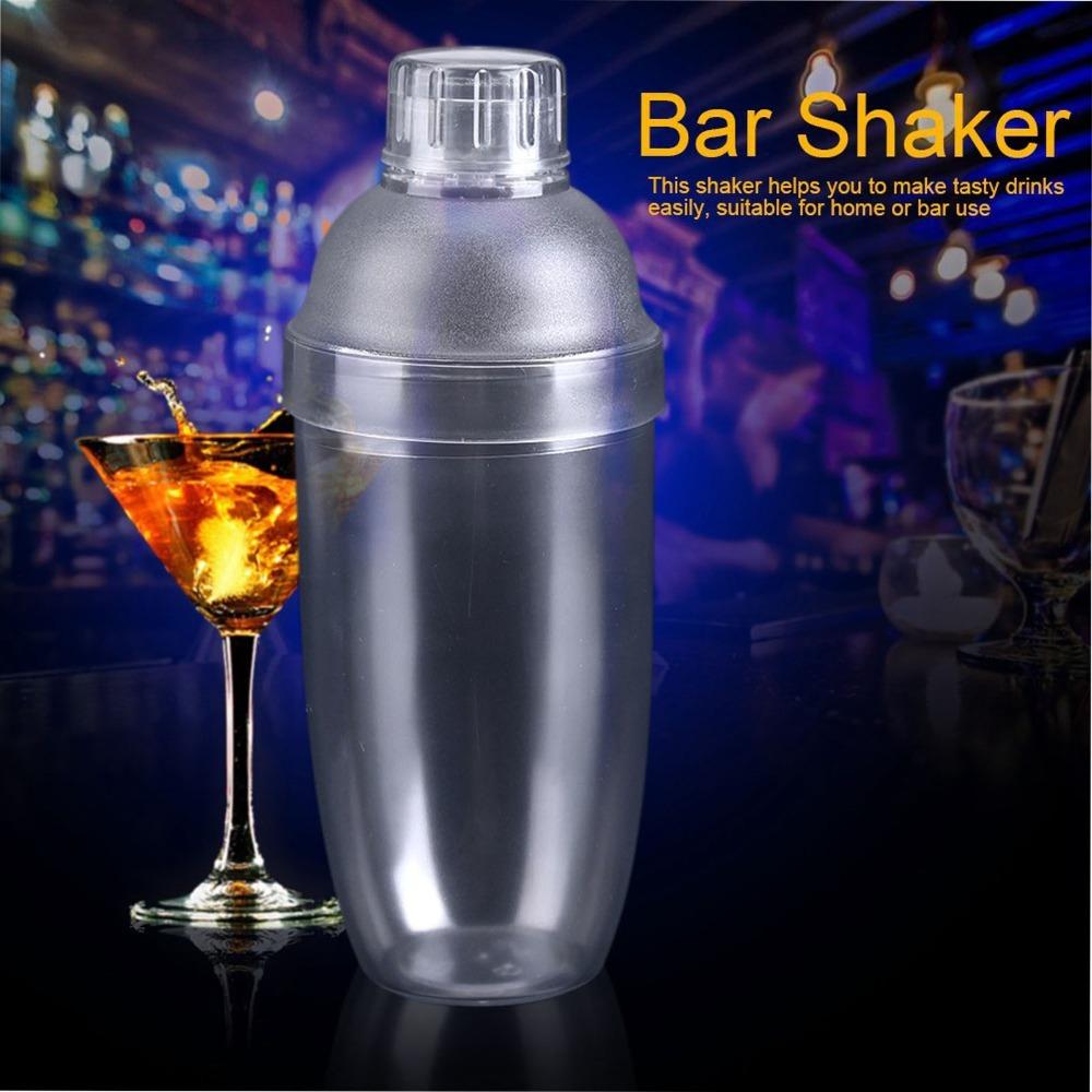 with Markings Cocktail Shaker Three-piece Structure Bar Cup Mixing Container Fruit Tea Making