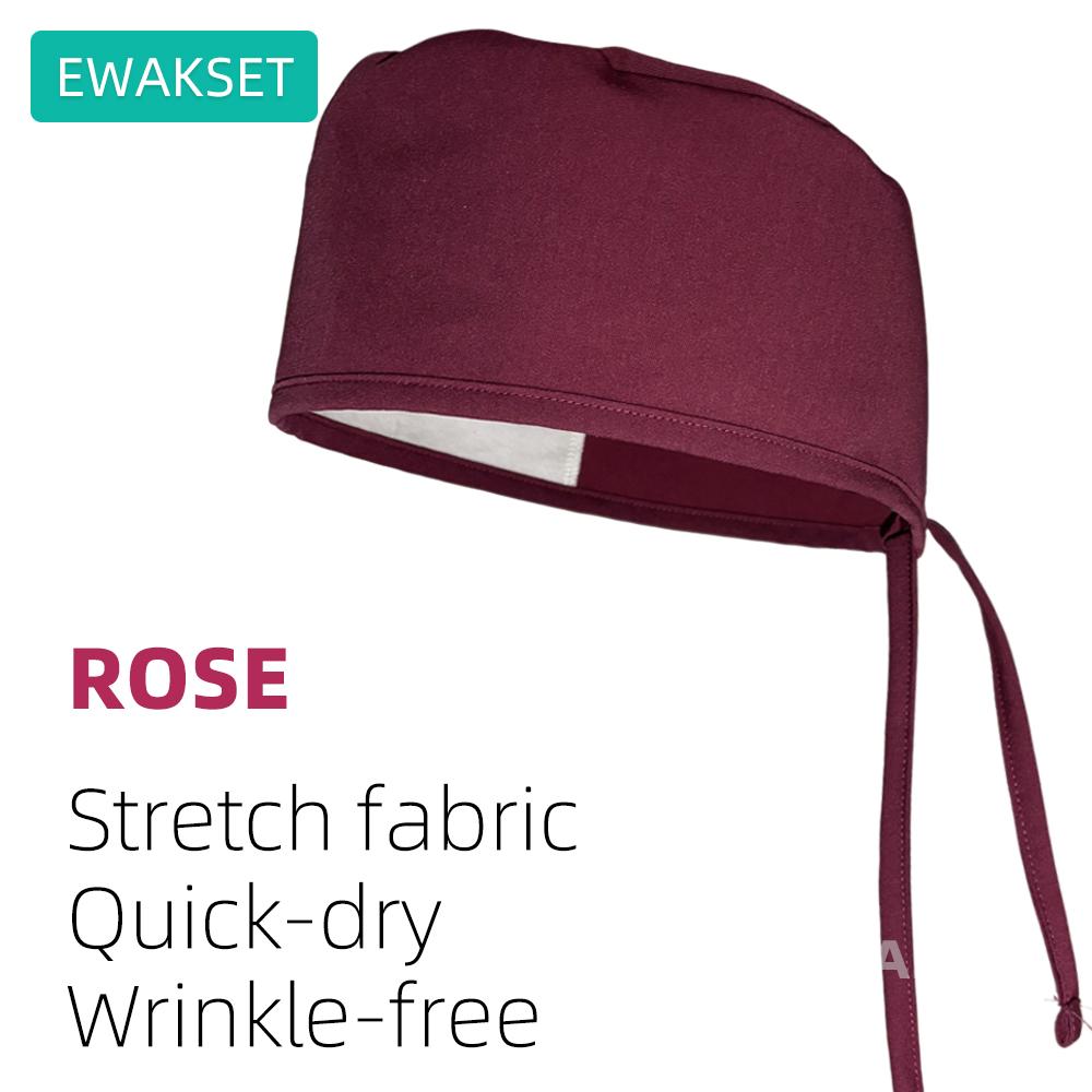 Медицинская хирургическая шапочка унисекс, эластичная, быстросохнущая, немнущаяся, для работы в хирургии, для женщин и мужчин, стоматологов, медсестер, врачей, больниц.