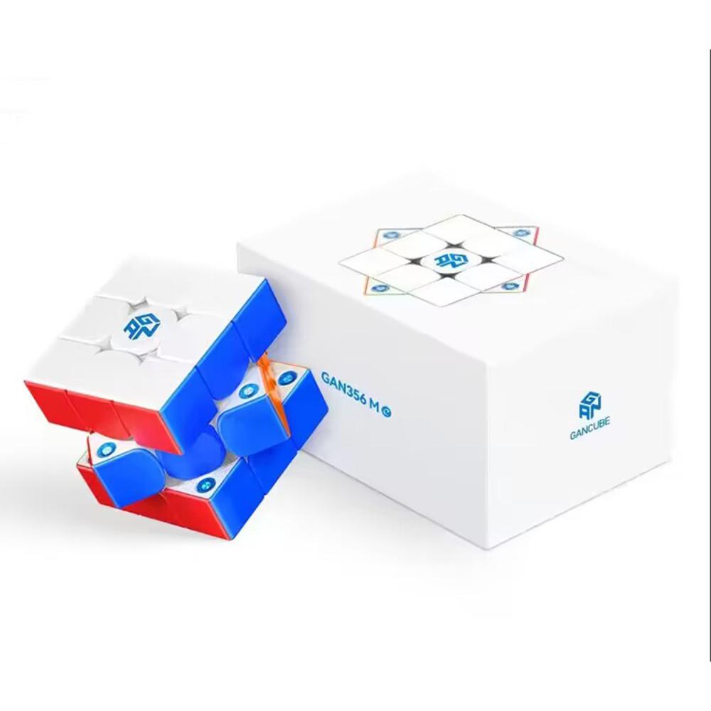 GAN 356 ME 3X3 Magnetic Magic Speed Cube Stickerless Professional Fidget Toys GAN 356ME Cubo Magico Puzzle Kids Toys