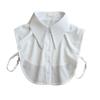 Women's Versatile Fake Collar High-end Universal Collar Spring Autumn Shirt Fake Collar White Breathable Wrinkle Resistant Decorative Collar