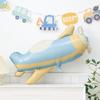 Cute Cartoon Foil Balloon Bear Aircraft Car Rainbow Balloon For Home Decoration Balloon Kids Birthday Baby Shower Party Decor