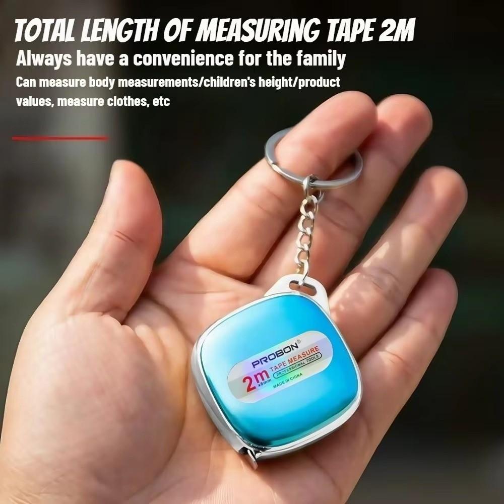 Retractable Measuring Tool Colorful Steel Tape Measure  For DIY Crafting and Sewing