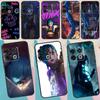 Аниме чехол Arcane Jinx Vi для OnePlus Nord 4 CE 3 2 Lite N30 N20 N10 OnePlus 13 12 11 10 Pro 10T 8T 12R 13R