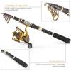 Удочка и спиннинговая катушка Удочка из углеродного волокна Рыболовная катушка для рыбалки на открытом воздухе Рыболовные снасти