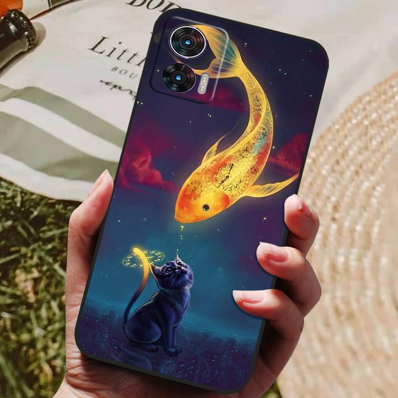 For Moto Edge 30 Neo 5G Case Silicone Soft Cute Phone Cover for Motorola Edge 30 Ultra Fusion Case TPU Bumper Edge30 Lite Shell
