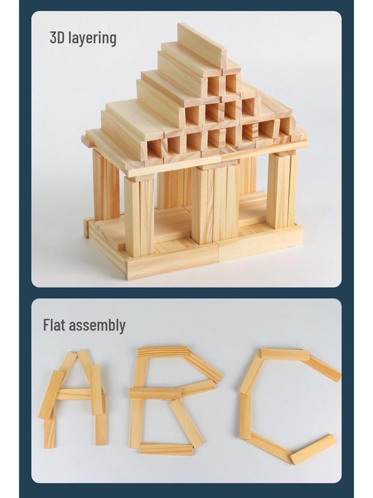Архимед Конструктор Сделай Сам - Образовательный Набор из Сосны для Детского Сада