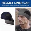 Quick Dry Helmet Inner Cap Sun Protection Running Sports Hat Lightweight Cycling Caps  Motorcycle