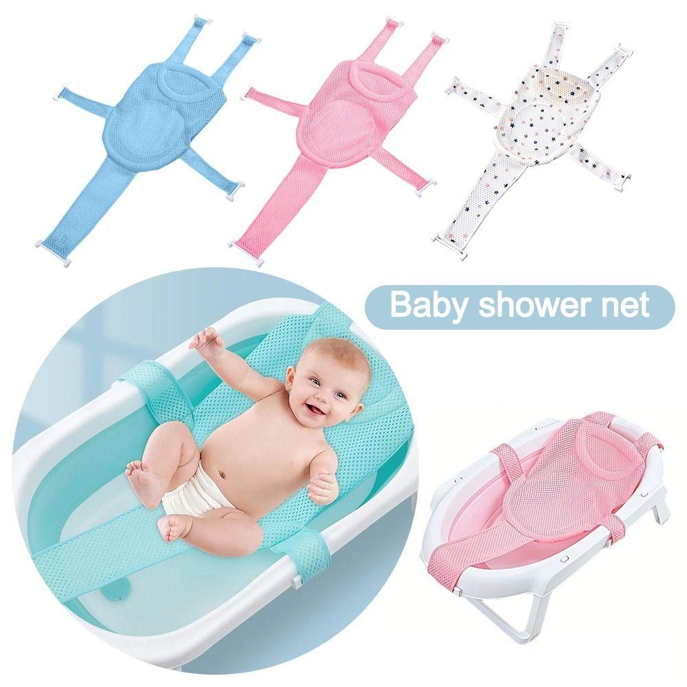Adjustable Newborn Baby Bath Cushion Foldable Shower Cradle Bed Seat Children Bathtub