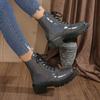 In Winter Round Headed Sexy Midsole Riding Boots Fashionable New Anti Slip And Comfortable Thick Soled Women'S Shoes