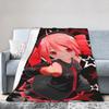 Kasane Teto Girl Blankets  Fuzzy Awesome Warm Throw Blanket for Chair Covering Sofa Spring/Autumn
