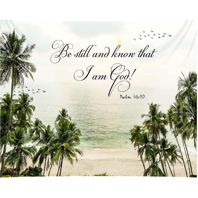 Pink Christian Tapestry Aesthetic Bible Verses Tapestries Wall Hanging Pink Wall Art for Teen Girls & Women Wall Tapestry for Bedroom Dorm Decor for