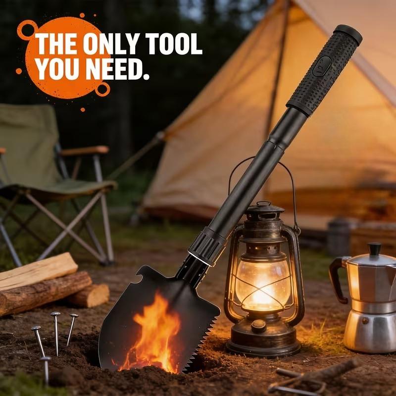 Xiaomi 1-5PCS Outdoor Multifunctional Portable Survival Shovel Detachable Bag Camping Emergency Tool for Hiking Adventure Gear