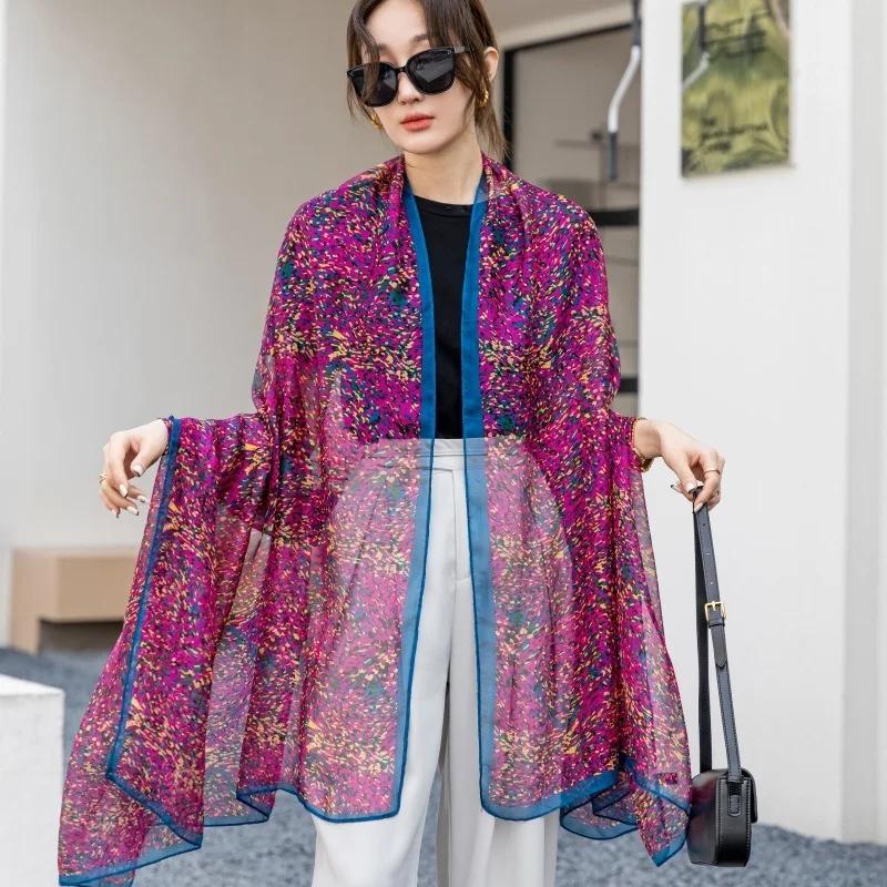 Тонкий Прозрачный Дорожный Пляжный Солнцезащитный Шарф для Женщин Бикини Большая Шаль Саронг Парео Накидки для Бразильского Купальника 125x180см