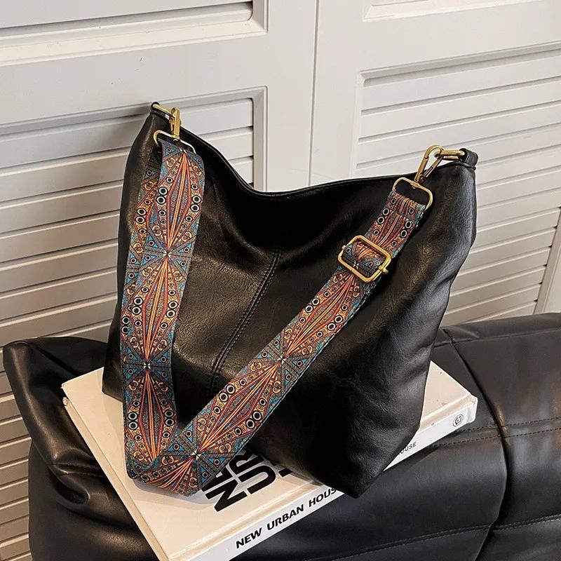 Винтажная женская сумка через плечо, ведро из ПУ-кожи, сумка-кроссбоди, сумка-мессенджер, шоппер-сумка KTB