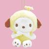 Nakajima Corporation Pochacco Pastel Fruit Cape Mascot 205957-25 В13,5 x Ш14 x Г6 см