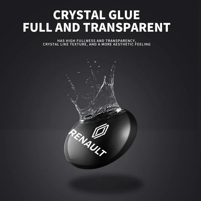 Для Renault 2026 Новые колпаки на диски Наклейка на замочную скважину двери автомобиля Декор замка авто Защитная наклейка Для Renault Megane 2 3 4 Twingo Cli