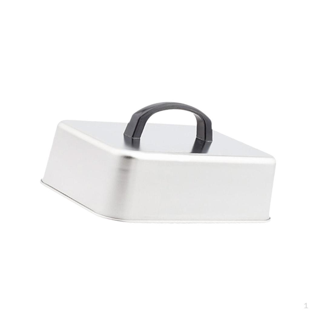 Чехол для гриля из нержавеющей стали 304 для приготовления пищи, идеально подходит для стейков, бургеров и барбекю.