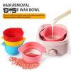 Silicone Wax Warmer Liner with Handle Non-stick Wax Pot Bowl Hair Removal Wax Melt Heater Heating Machine Container Replacement
