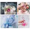 5PCS Openable Clear Fillable Plastic Ornament Balls Reusable Hanging Decor for Christmas Tree DIY Gift Making