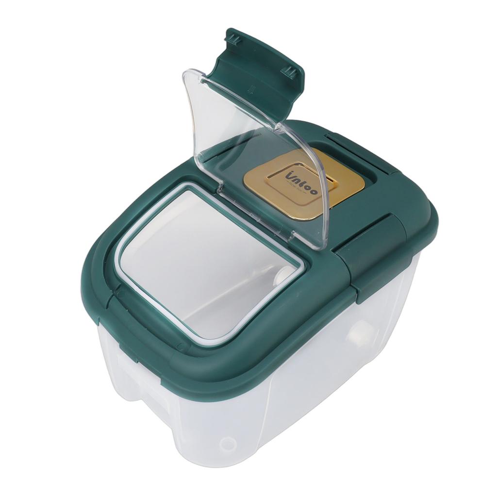 Контейнер для хранения риса с прозрачной крышкой, защитой от насекомых, большой вместимости, с идеальной герметизацией, контейнер для хранения продуктов для дома