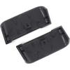 Для Toyota Land Cruiser LC100 FJ100 1998 1999 2000 2001 2002 Черный Внешний Багажник на Крышу Релинги Защитная Накладка на Центральную Часть Багажника Автоаксессуары 2 шт.
