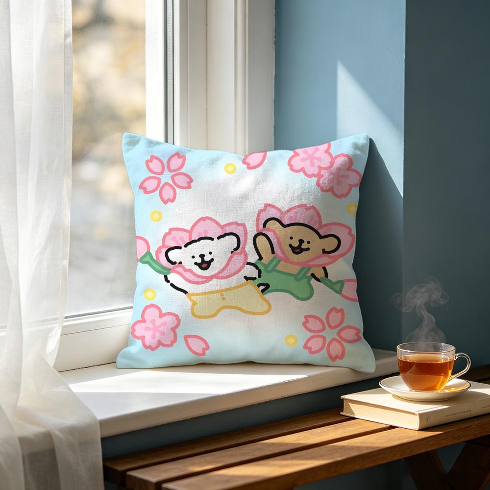 Brand LLine Friends Puppying Cushion Cover Cushion Cover Set Pcs x x x Pillowcase Decorative Sofa Home Decor